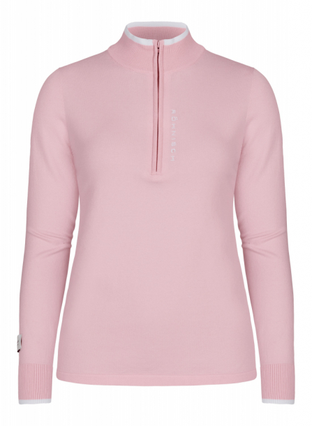 Rhnisch Knitted Half Zip - Orchid Pink i gruppen Golfklder / Golfklder Dam / Trjor hos Golfhandelen Strmstad AB (111534-S504)