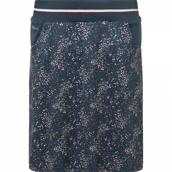 Abacus Lds Juliet Skort 50cm - Navy Floral i gruppen Golfklder / Golfklder Dam / Shorts/Kjolar hos Golfhandelen Strmstad AB (2982-737)