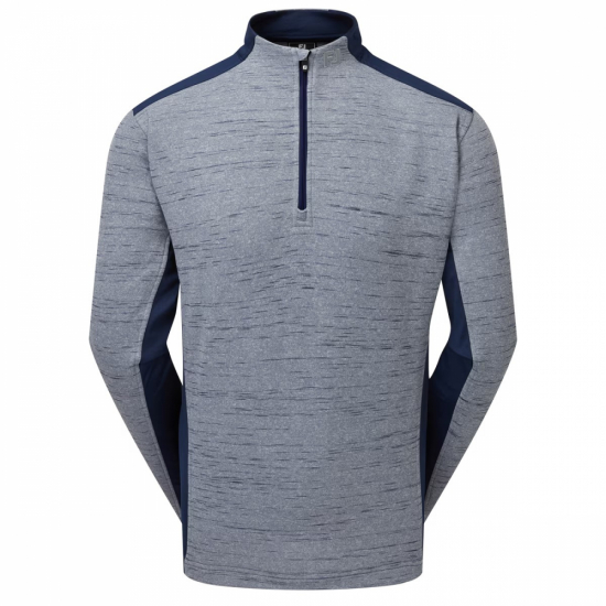 Footjoy Mens Space Dye Thermal Chill-Out - Navy i gruppen Golfklder / Golfklder Herr / Trjor hos Golfhandelen Strmstad AB (31972)