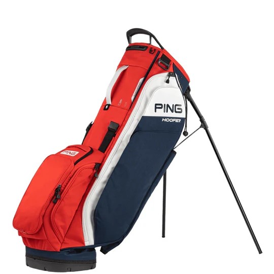 Ping Hoofer Standbag - Navy/Red/White i gruppen Golfbagar / Brbagar hos Golfhandelen Strmstad AB (36414-04)