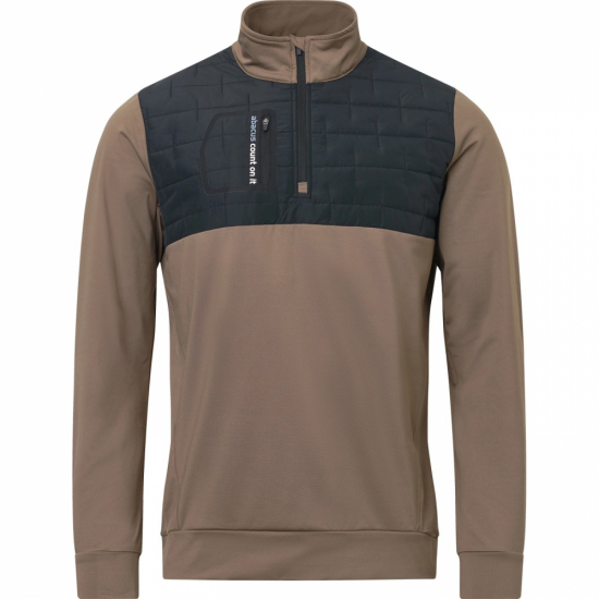 Abacus Mens Hoylake Thermo Midlayer - Nougat i gruppen Golfklder / Golfklder Herr / Trjor hos Golfhandelen Strmstad AB (6384-270)