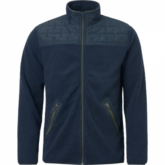 Abacus Mens Preston Pile Windjacket - Navy i gruppen Golfklder / Golfklder Herr / Jackor/Vstar hos Golfhandelen Strmstad AB (6386-300)