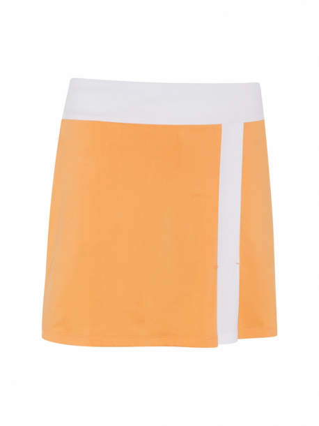 Callaway Womens Colour Block Skort - Papaya i gruppen Golfklder / Golfklder Dam / Shorts/Kjolar hos Golfhandelen Strmstad AB (CGKBSE68-822)