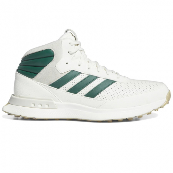 Adidas Mens S2G 24 Spikeless Mid - White/Collegiate Green/Alumina i gruppen Golfskor / Golfskor Herr hos Golfhandelen Strmstad AB (ID8578)