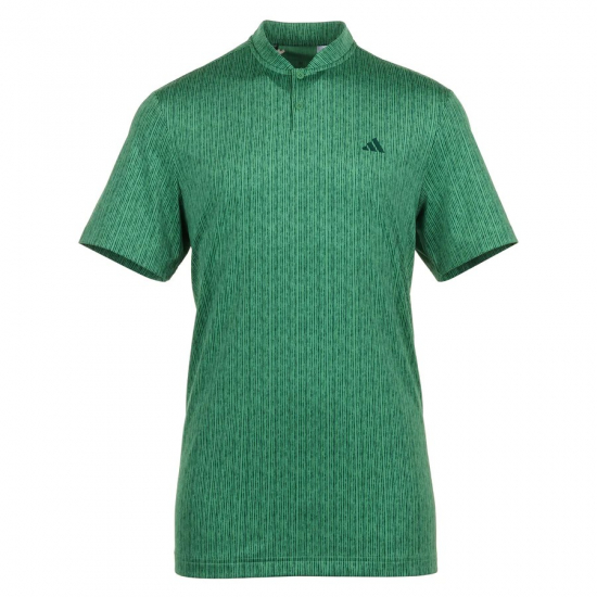 Adidas Mens Ultimate365 Sport Stripe Shirt - Preloved Green/Collegiate Green i gruppen Golfklder / Golfklder Herr / Piktrjor hos Golfhandelen Strmstad AB (IX4308)