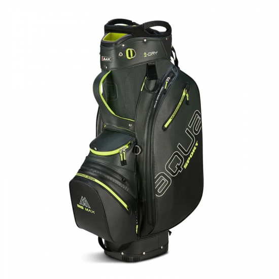 Big Max Aqua Sport 4 Cartbag - Forrest Green/Black/Lime i gruppen Golfbagar / Vagnbagar hos Golfhandelen Strmstad AB (MX-B23.11.21.46)