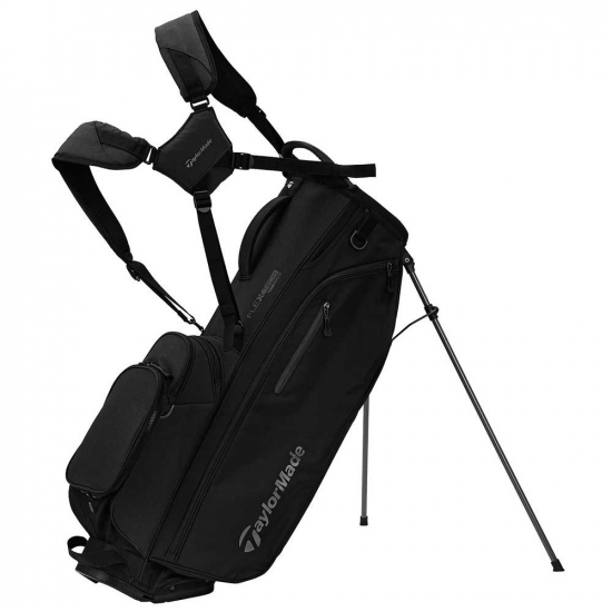 Taylormade FlexTech Crossover Standbag - Black i gruppen Golfbagar / Brbagar hos Golfhandelen Strmstad AB (N2657801)