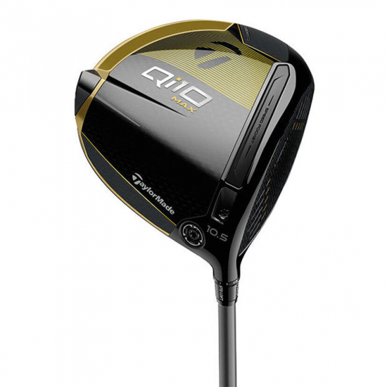 Taylormade Qi10 Max Designer Series Driver RH (Hger) - Black/Gold i gruppen Golfklubbor / Driver hos Golfhandelen Strmstad AB (Qi10MDSBLKGLD)