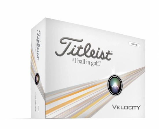 Titleist 2024 Velocity White - Personligt tryck (3 dussin) i gruppen Golfbollar / Bollar med personligt tryck hos Golfhandelen Strmstad AB (T8026S-PT)